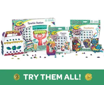 Crayola Glitter Dots Sparkle Station