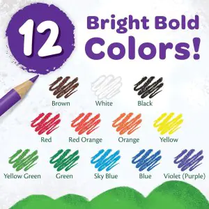 Crayola Pencils Color (12 Shades)