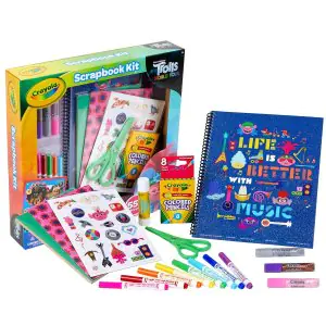 Crayola Scrapbook Kit Trolls World Tour
