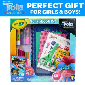 Crayola Scrapbook Kit Trolls World Tour