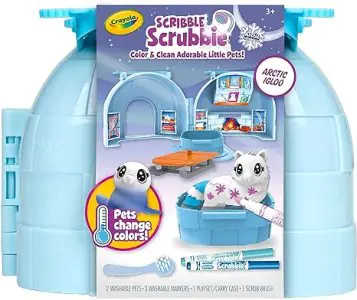 Crayola Scribble Scrubbie Pets Arctic Igloo Playset