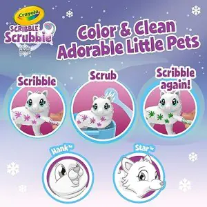 Crayola Scribble Scrubbie Pets Arctic Igloo Playset