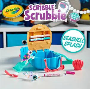 Crayola Scribble Scrubbie Seashell Splash