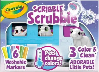 Crayola Scribble Scrubbie Snow Explorer Arctic
