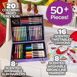 Crayola Silly Scents Mini Art Case