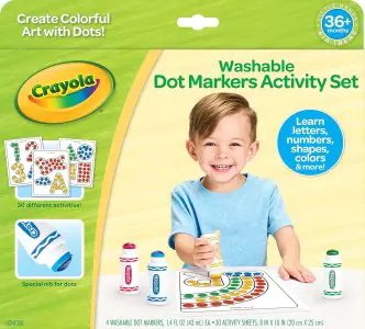 Crayola Washable Dot Markers Activity Set