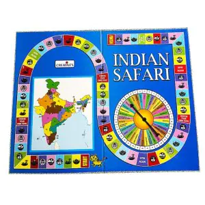 Creative's Indian Safari Educational Board Game