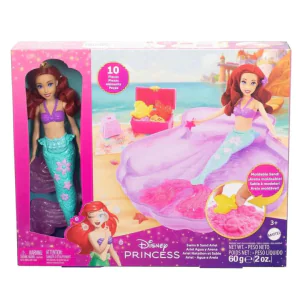 Disney Princess Ariel Doll & Pool Set With Moldable Sand, inspired By Disney The Little Mermaid HWB39
