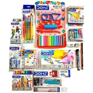 Doms Art Gear Kit With Good Quality Bag Perfect Value Pack