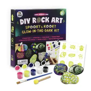 Doodle Hog Rock Painting Kit Glow In The Dark DD73