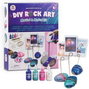 Doodle Hog Rock Painting Marbled & Magical Kit DD71