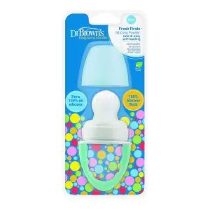Dr Browns Fresh Firsts Silicone Feeder Blue