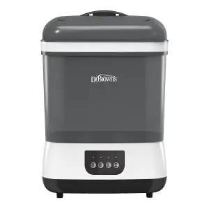 Dr. Brown's Sterilizer And Dryer with Air Filter (Plus Extra Filter) Grey & White