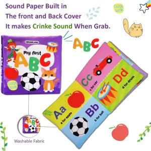 Dreamland Cloth Book My First Abc