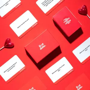 Dring First Date - The Perfect Card Game for Couples & Lovers on First Dates