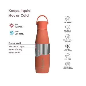 Dubblin SS Insulated Water Bottles Kiwi 500ML