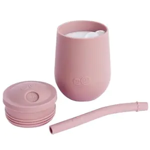 EZPZ Mini Cup + Straw Training System Blush