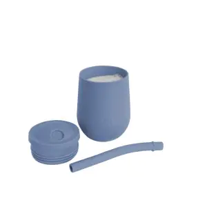 EZPZ Mini Cup + Straw Training System Indigo