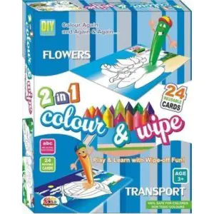 Ekta Colour & Wipes Flower and Transport