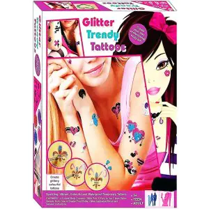 Ekta Glitter Trendy Tattoos