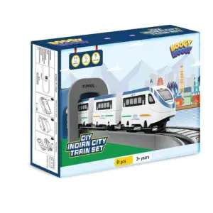 Electrobotic Boogy Woogy DIY Indian City Train Set EM0403/00 (91 PCS)