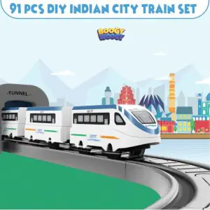 Electrobotic Boogy Woogy DIY Indian City Train Set EM0403/00 (91 PCS)
