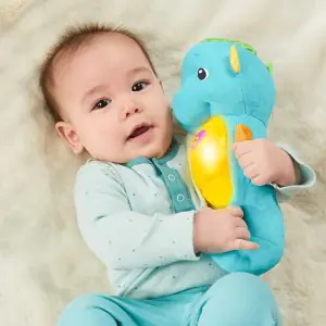 Fisher-Price Soothe and Glow Seahorse Blue