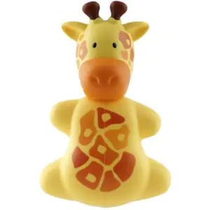 Flipper Fun Animal Giraffe Toothbrush Cover & Toothbrush Combo Pack