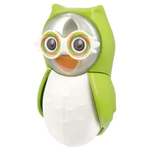 Flipper Owl Earthy Toothbrush Holder+Timer