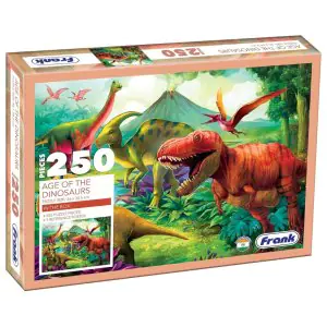 Frank Age of The Dinosaurs Jigsaw Puzzle (250 Pieces)