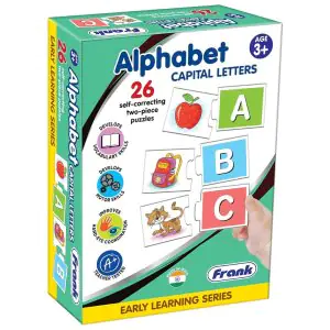 Frank Alphabet Capital Letters Jigsaw Puzzle (52 Pieces)
