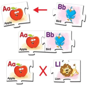 Frank Alphabet Floor Jigsaw Puzzle (28 Pieces)
