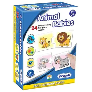 Frank Animal Babies Jigsaw Puzzle (48 Pieces)