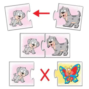 Frank Animal Babies Jigsaw Puzzle (48 Pieces)