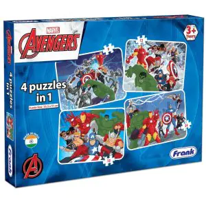 Frank Avengers 4in1 Jigsaw Puzzle (63 Pieces)