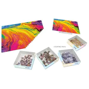 Frank Colour Cascade Jigsaw Puzzle (750 Piece)