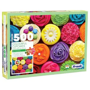 Frank Colourful Cupcakes Jigsaw Puzzle (500 Piece)