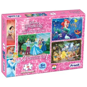 Frank Disney Princess 3in1 Jigsaw Puzzle