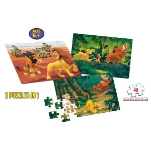 Frank Disney The Lion King 3in1 Jigsaw Puzzle