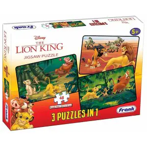 Frank Disney The Lion King 3in1 Jigsaw Puzzle