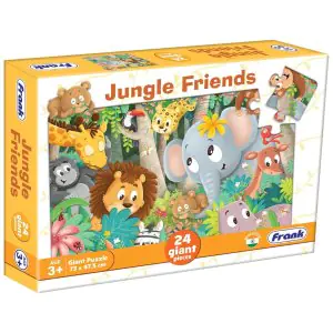 Frank Jungle Friends Giant Floor Jigsaw Puzzle (24 Cardboard Pieces)