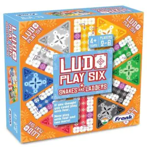 Frank Ludo Play Six and Snakes and Ladders Board Game