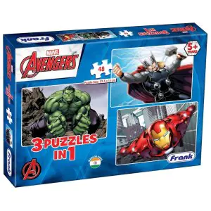 Frank Marvel Avengers 3in1 Jigsaw Puzzle