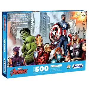 Frank Marvel Avengers Jigsaw Puzzle (500 Pieces)