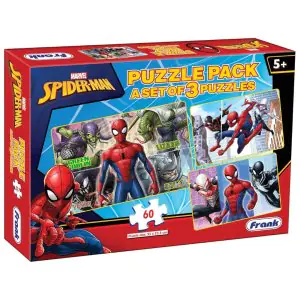 Frank Marvel Spiderman 3in1 Jigsaw Puzzle (60 Pieces)