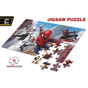 Frank Marvel Spiderman Jigsaw Puzzles (60 Pieces)