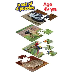 Frank My Pets Animal A Set of 4 Jigsaw Puzzle