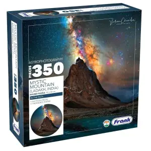 Frank Mystic Mountain Jigsaw Puzzle Round (350 Pieces)