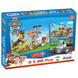 Frank Paw Patrol 3in1 Jigsaw Puzzle (26 Pieces)