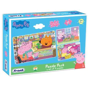 Frank Peppa Pig 3in1 Jigsaw Puzzle (60 Pieces)